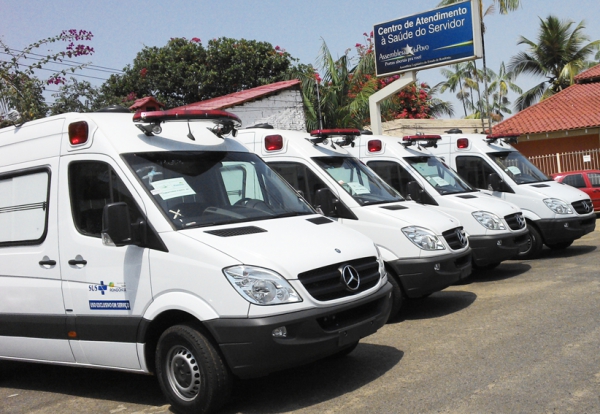 Nova ambulância para U. B. S. Manoel de Lara