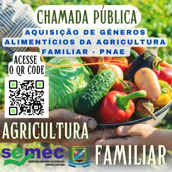 CHAMADA PÚBLICA SEMEC 2025