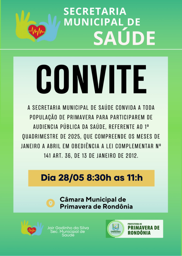 Audiência Pública da Saúde
